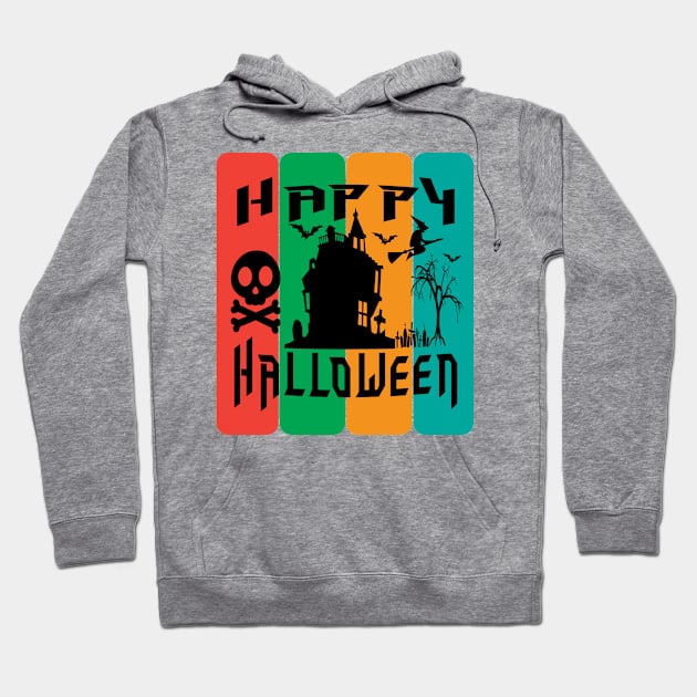 Happy Halloween Hoodie by Happy Art Designs